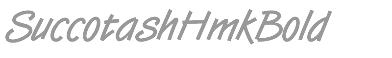 SuccotashHmkBold