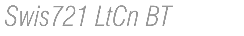 Swis721 LtCn BT
