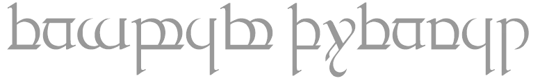 Tengwar Quenya-1