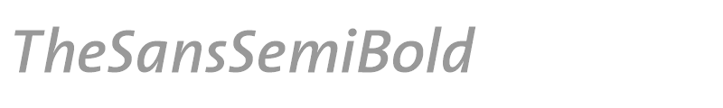 TheSansSemiBold