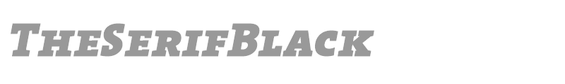 TheSerifBlack