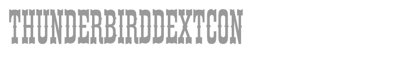 ThunderbirdDExtCon