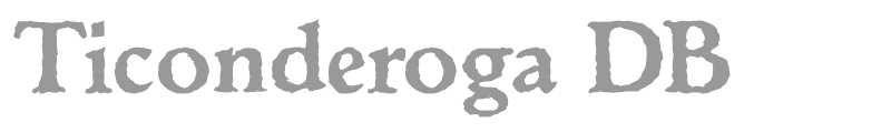 Ticonderoga DB