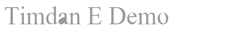 Timdan E Demo