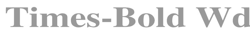 Times-Bold Wd