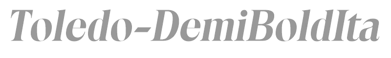 Toledo-DemiBoldIta