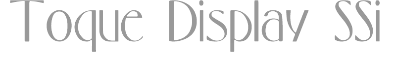 Toque Display SSi
