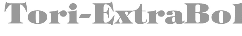 Tori-ExtraBold