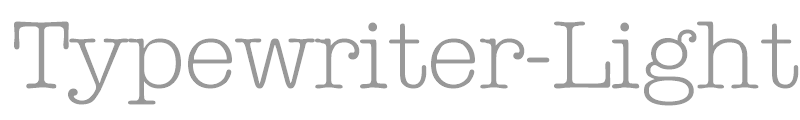Typewriter-Light