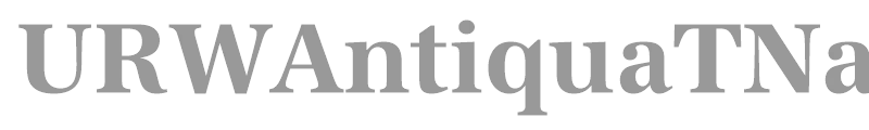 URWAntiquaTNar