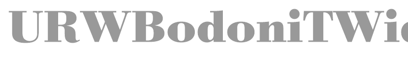 URWBodoniTWid