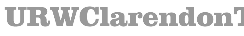 URWClarendonTExtBol