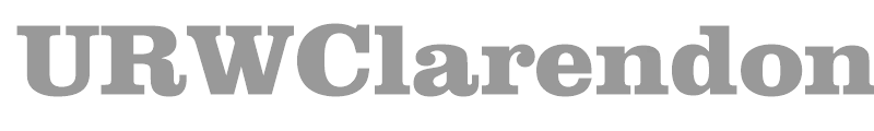 URWClarendonTExtBolWid