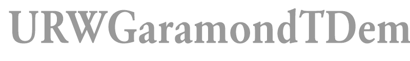 URWGaramondTDemExtNar