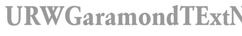 URWGaramondTExtNar