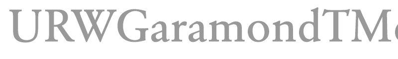 URWGaramondTMed