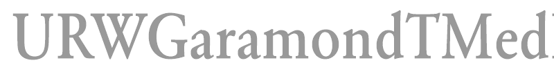 URWGaramondTMedExtNar