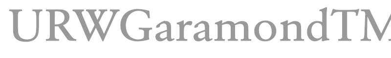 URWGaramondTMedWid
