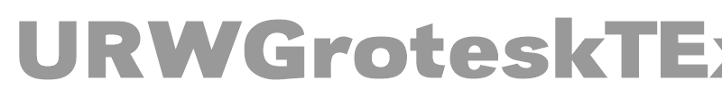 URWGroteskTExtWid