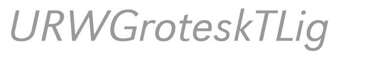 URWGroteskTLig