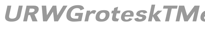 URWGroteskTMedExtWid