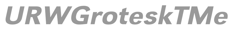 URWGroteskTMedWid