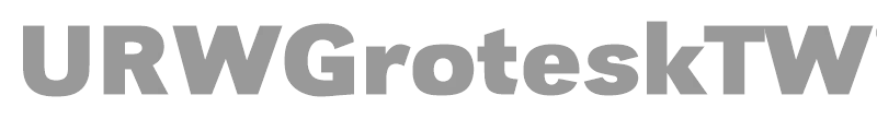 URWGroteskTWid