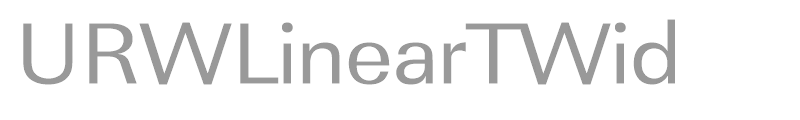 URWLinearTWid