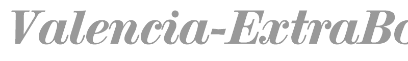 Valencia-ExtraBoldIta