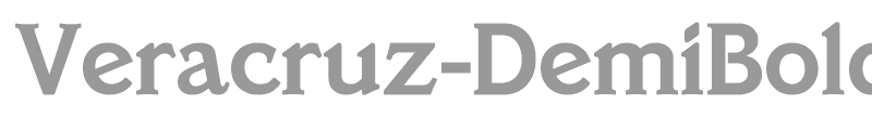 Veracruz-DemiBold