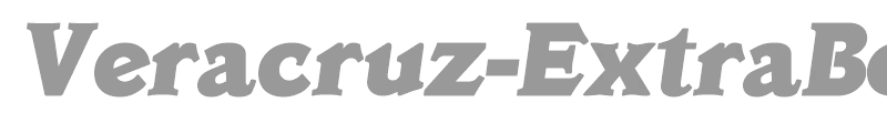 Veracruz-ExtraBoldIta