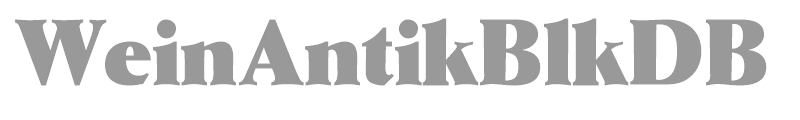 WeinAntikBlkDB