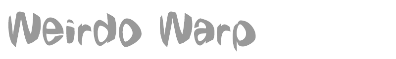 Weirdo Warp