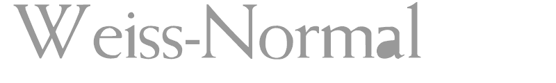Weiss-Normal