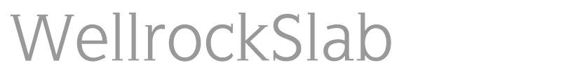 WellrockSlab