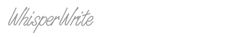 WhisperWrite