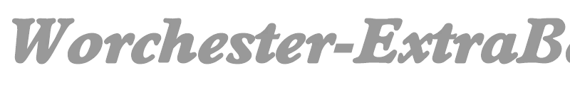 Worchester-ExtraBoldIta