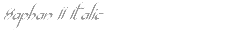 Xaphan II Condensed