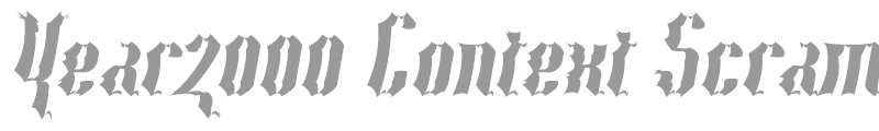 Year 2000 Context Scrambled Heavy