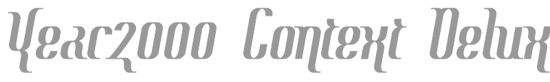 Year2000 Context Regular