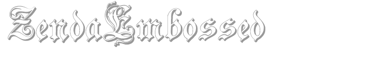 ZendaEmbossed