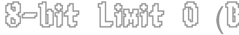 8-bit Limit O (BRK)