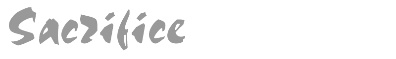 Sacrifice