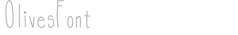 OlivesFont
