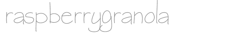raspberrygranola