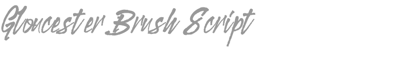 Gloucester Brush Script