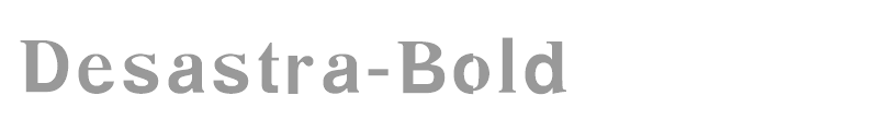 Desastra-Bold