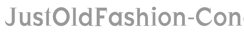 JustOldFashion-Condensed