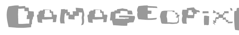 Damagedpixfont
