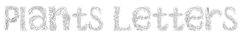 PlantsLetters